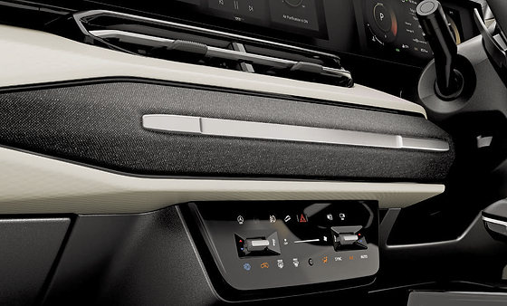 Tata Sierra, SonicShaft soundbar runs across the dashboard - iconic outside, immersive inside
