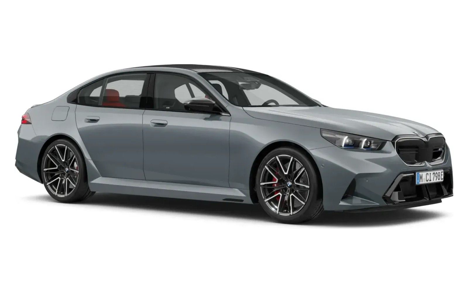 BMW M5 in BMW Individual Storm Bay metallic