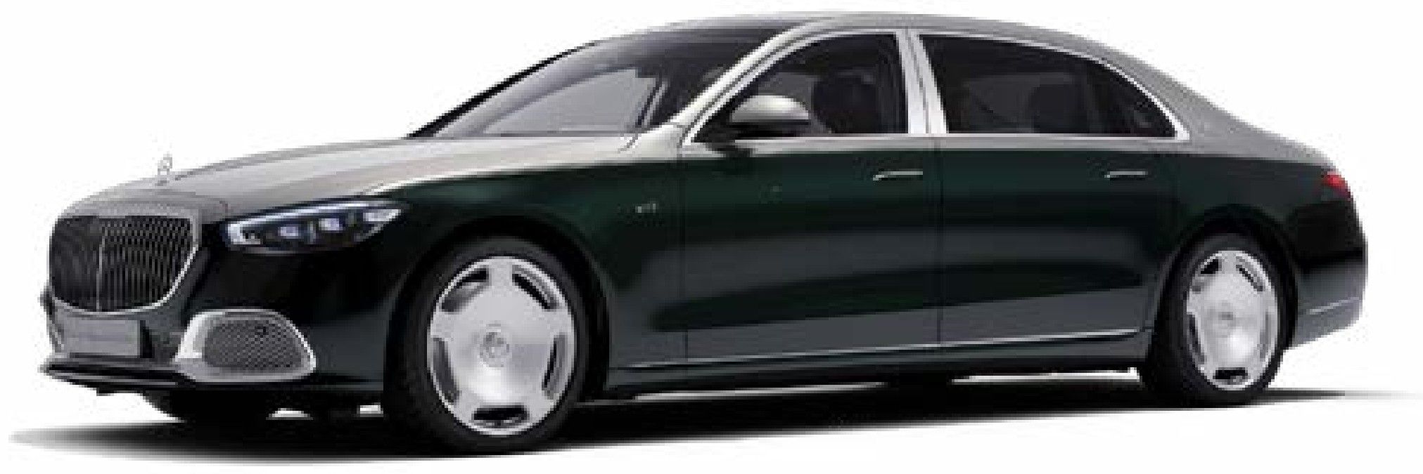 Mercedes-Benz Mercedes-Maybach S-Class in Emerald Green / Mojave Silver