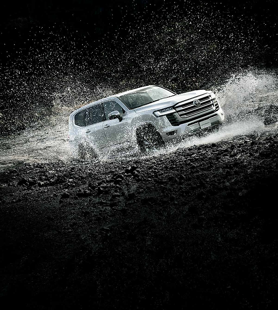 Toyota Land Cruiser, Wading through deep water off-road
