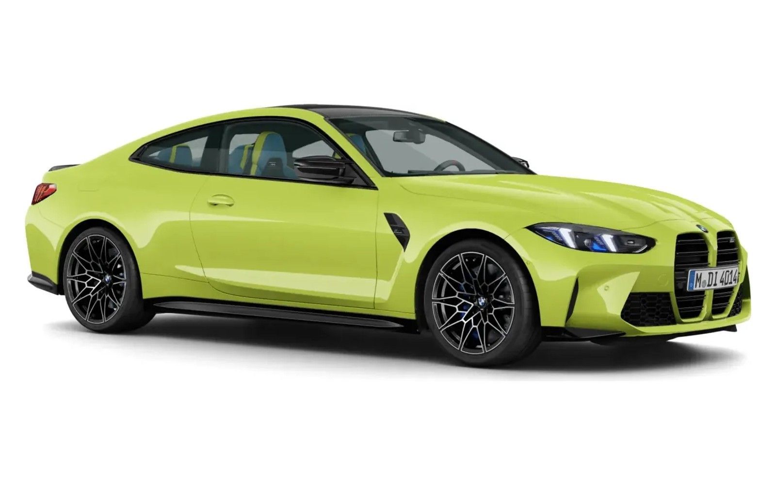 BMW M4 in M Sao Paulo Yellow solid