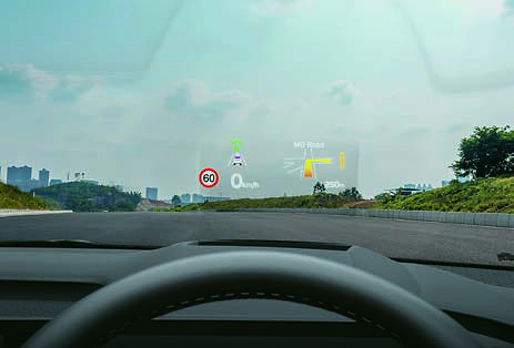 Kia Carnival, 27.94 cm (11") advanced head-up display