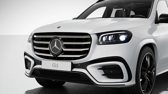 Mercedes-Benz GLS, Radiator grille with twin louvres and MULTIBEAM LED headlamps