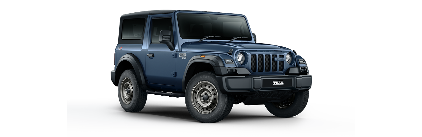 Mahindra Thar OG in Jeans Blue