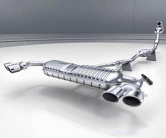 Mercedes-Benz Mercedes-AMG GLE 53 Coupe, AMG performance exhaust system with variably adjustable flaps and twin tailpipes
