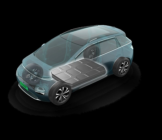 MG Windsor EV, Battery pack integrated into the vehicle floor