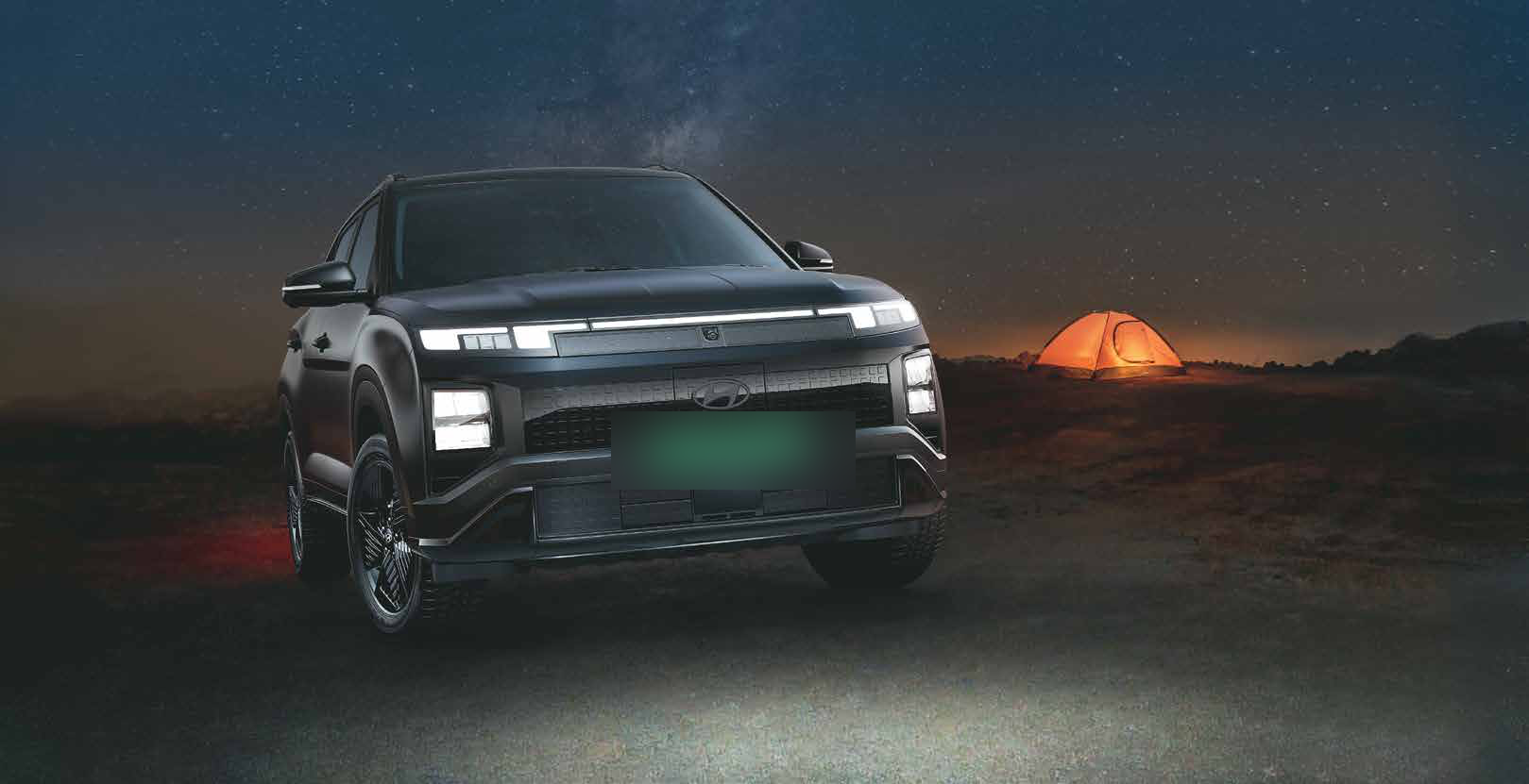 Hyundai Creta Electric — CRETA Electric Knight edition with blacked-out styling