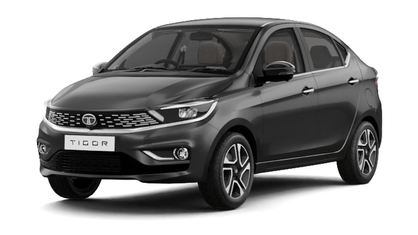 Tata Tigor in Daytona Grey