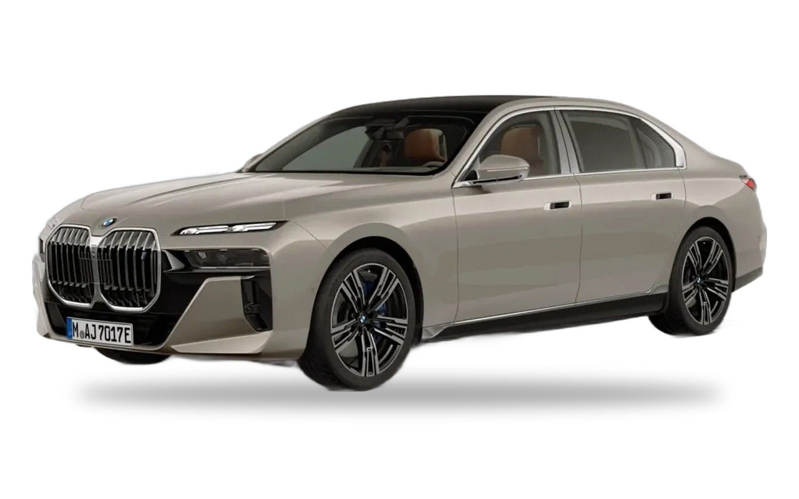 BMW 7 Series in BMW Individual Frozen Deep Grey Metallic