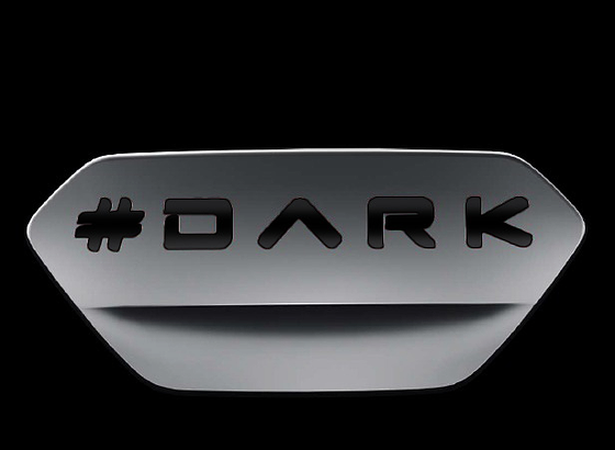 Tata Nexon, #DARK mascot badge