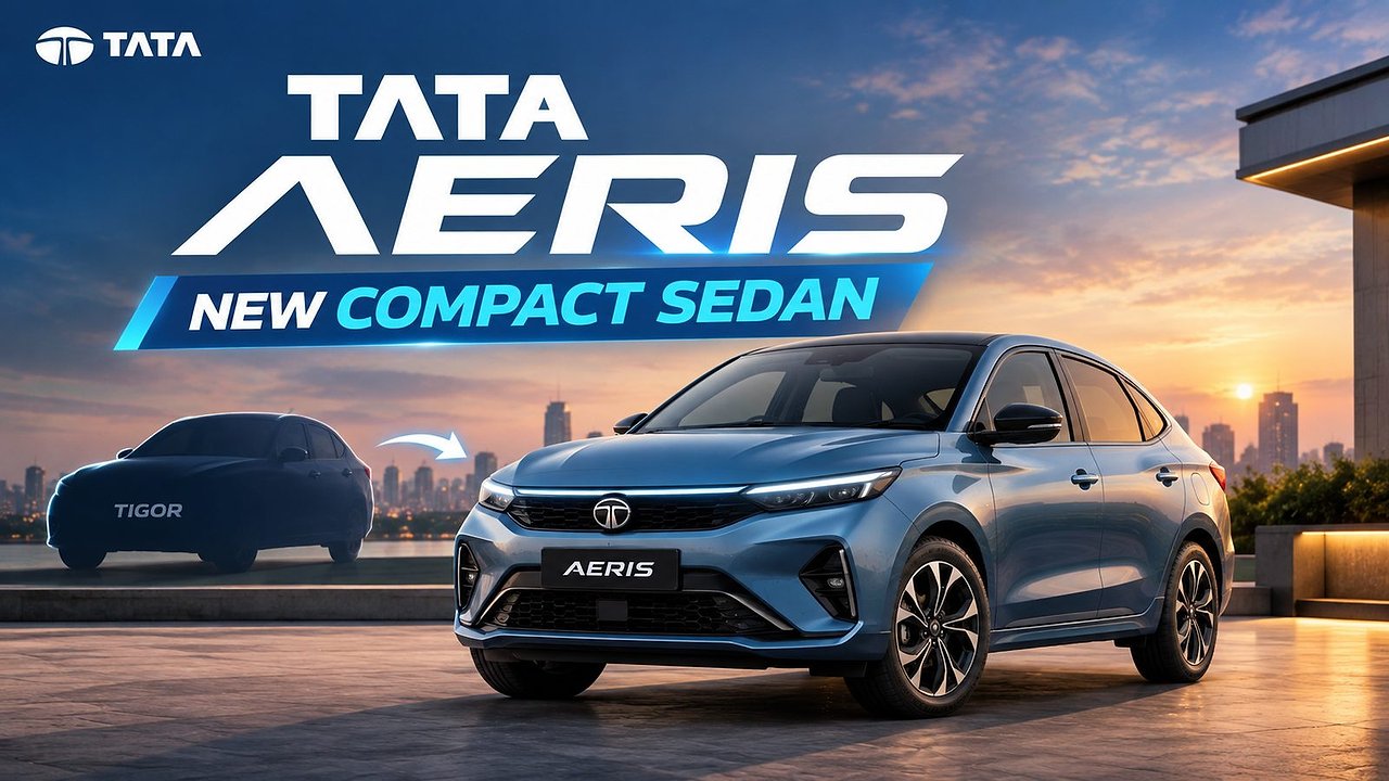 Tata Aeris: New Compact Sedan to Replace Tigor, Expected From ₹6.5 Lakh