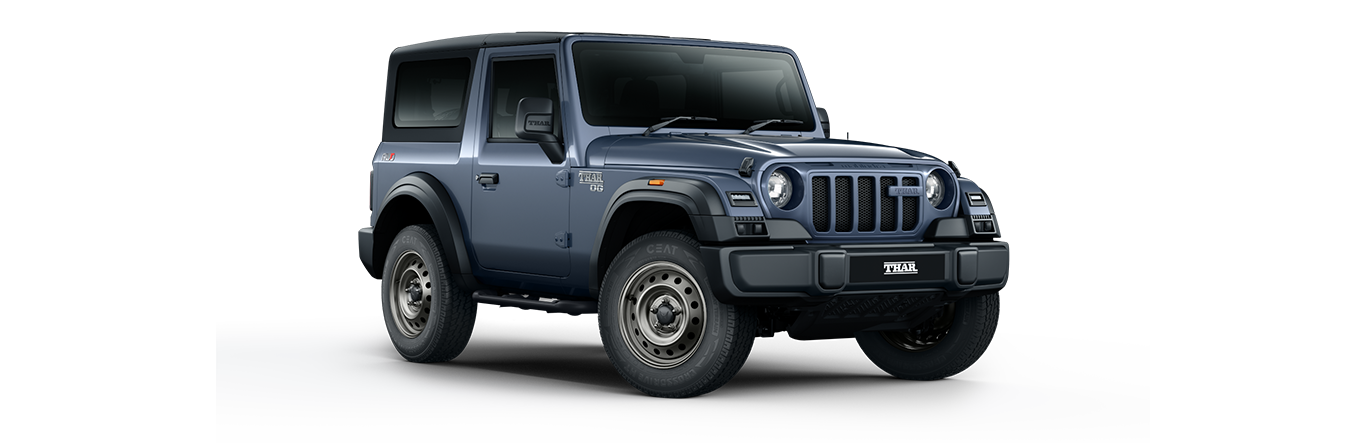 Mahindra Thar OG in Battleship Grey
