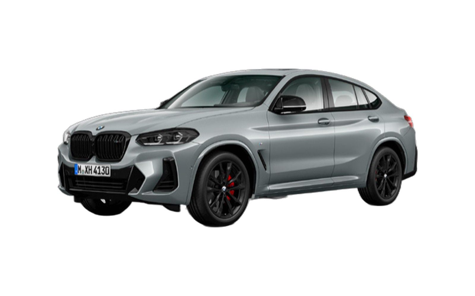 BMW X4 M40i — front three-quarter view