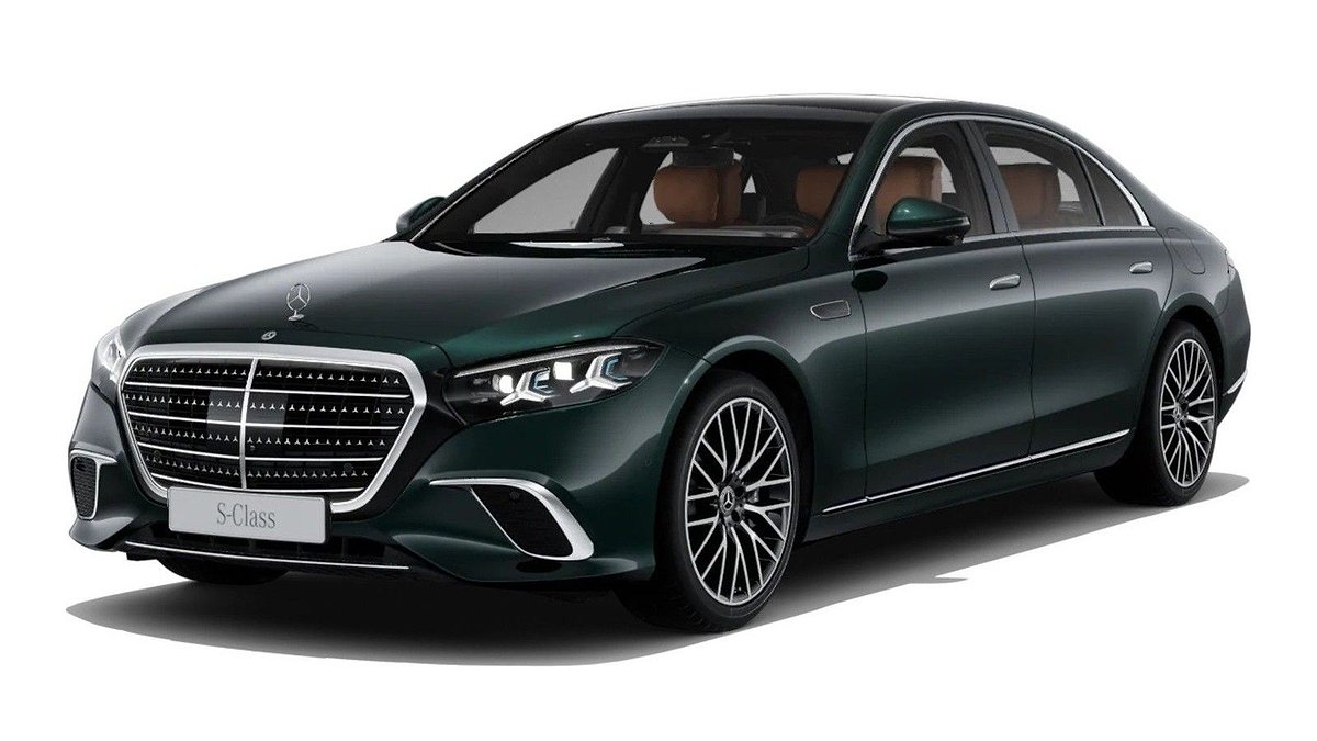 S-Class in Emerald Green colour