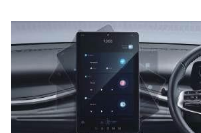 BYD Atto 3 — 12.8-inch adaptive rotating central touchscreen
