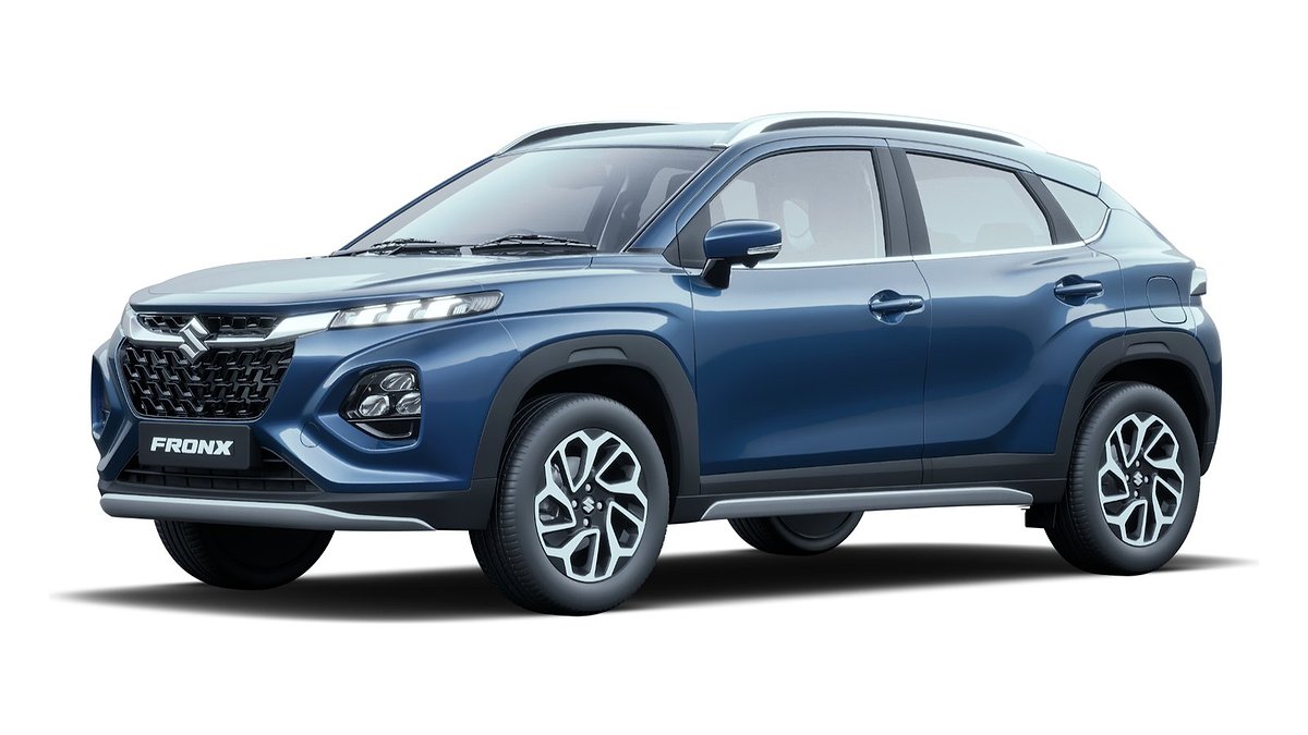 Fronx in Nexa Blue (Celestial) colour