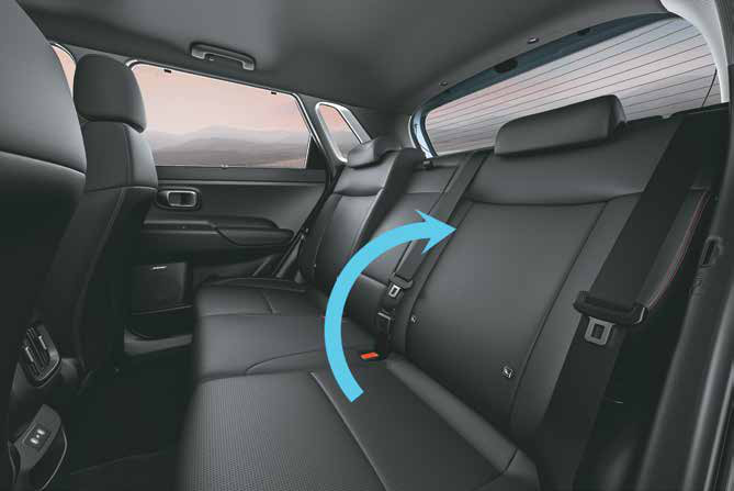 Hyundai Venue N Line — 2-step rear reclining seats