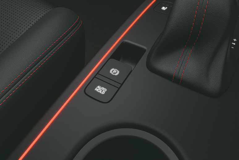 Hyundai Venue N Line — Electronic parking brake (EPB) with auto hold