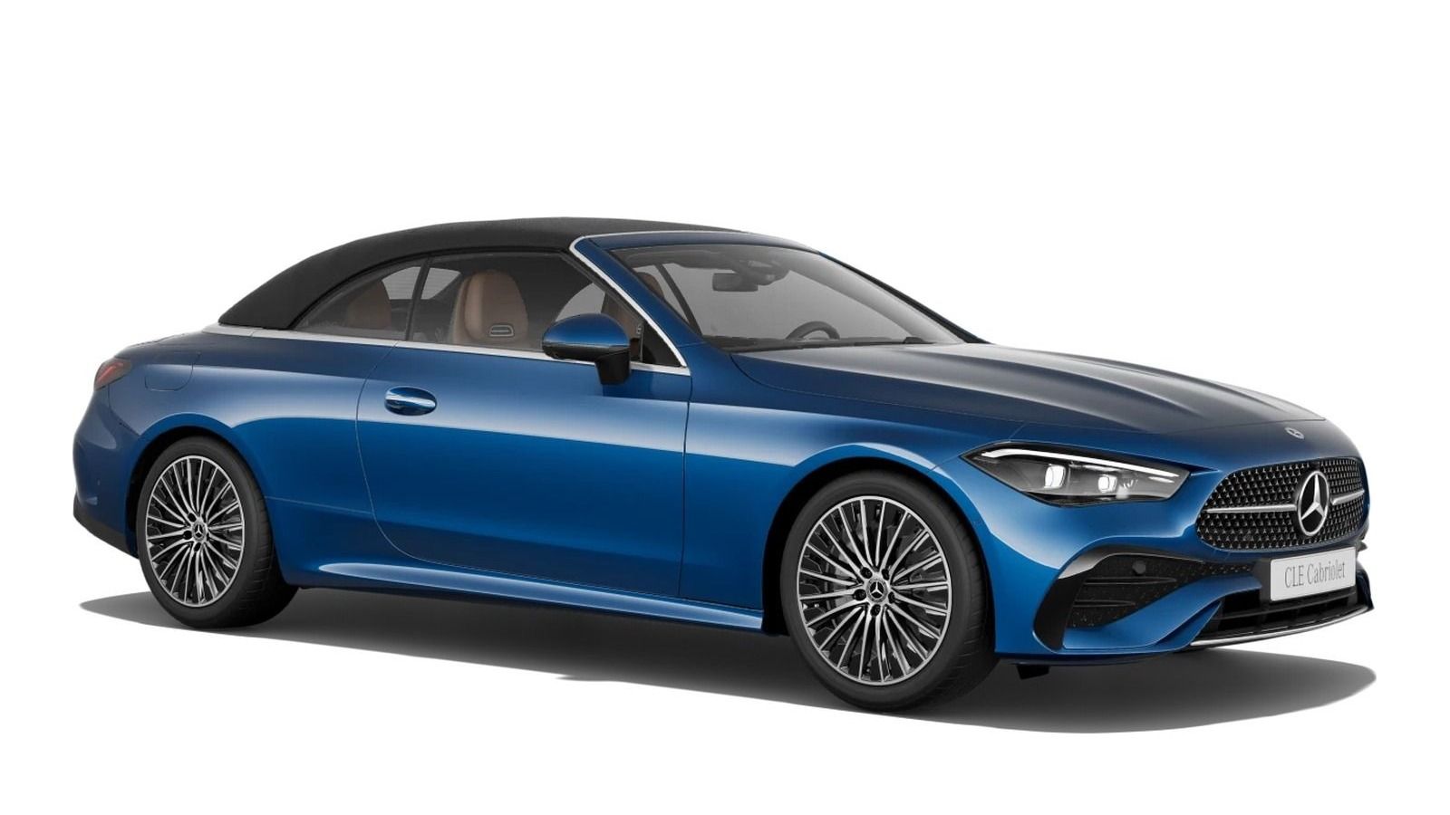 Mercedes-Benz CLE Cabriolet in Spectral Blue