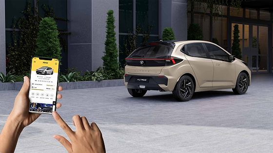 Tata Altroz, iRA connected-car app with remote lock/unlock, remote horn, remote lights and distance-to-empty check