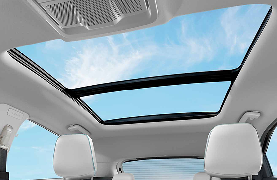 Tata Nexon EV, Voice-assisted panoramic sunroof spanning both seat rows