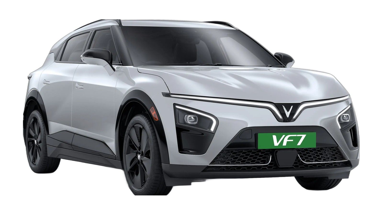 VinFast VF 7 in Desat Silver