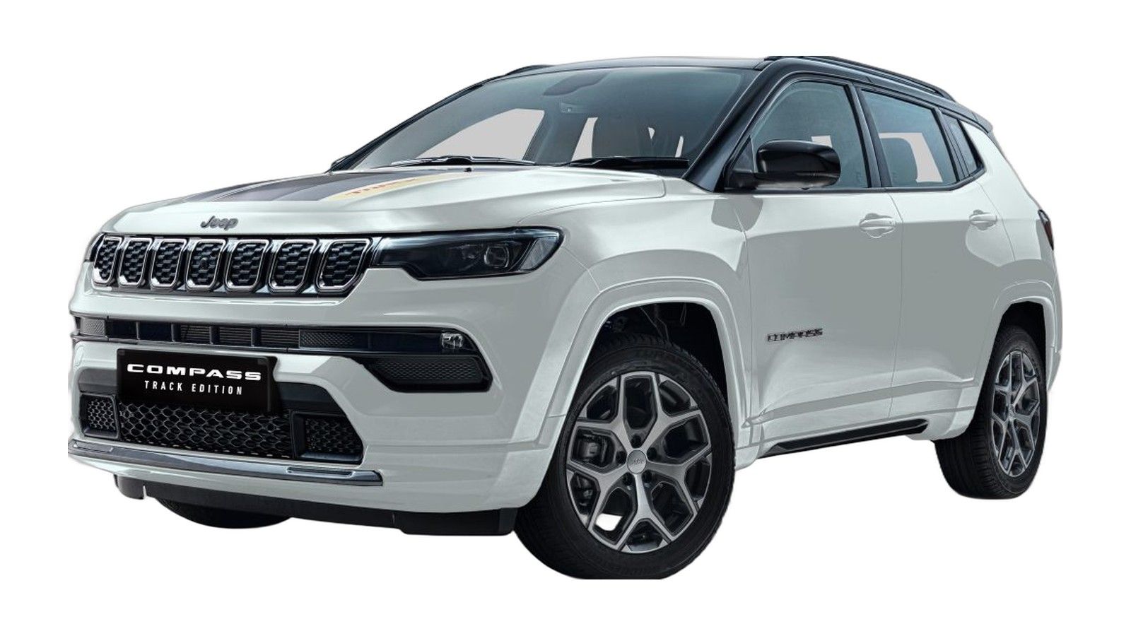 Jeep Compass in Pearl White 