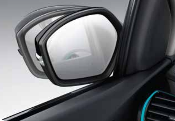 Tata Tigor EV, Electrically adjustable ORVMs fold in automatically for tight parking spots