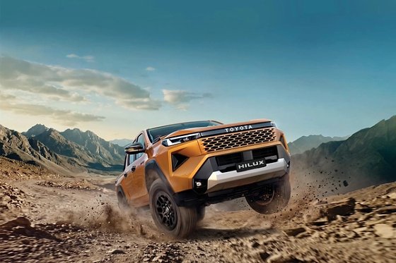 Toyota Hilux, 2.8L turbo-diesel: 201 bhp, 500 Nm with Advanced 4WD low-range and Multi-terrain Select.