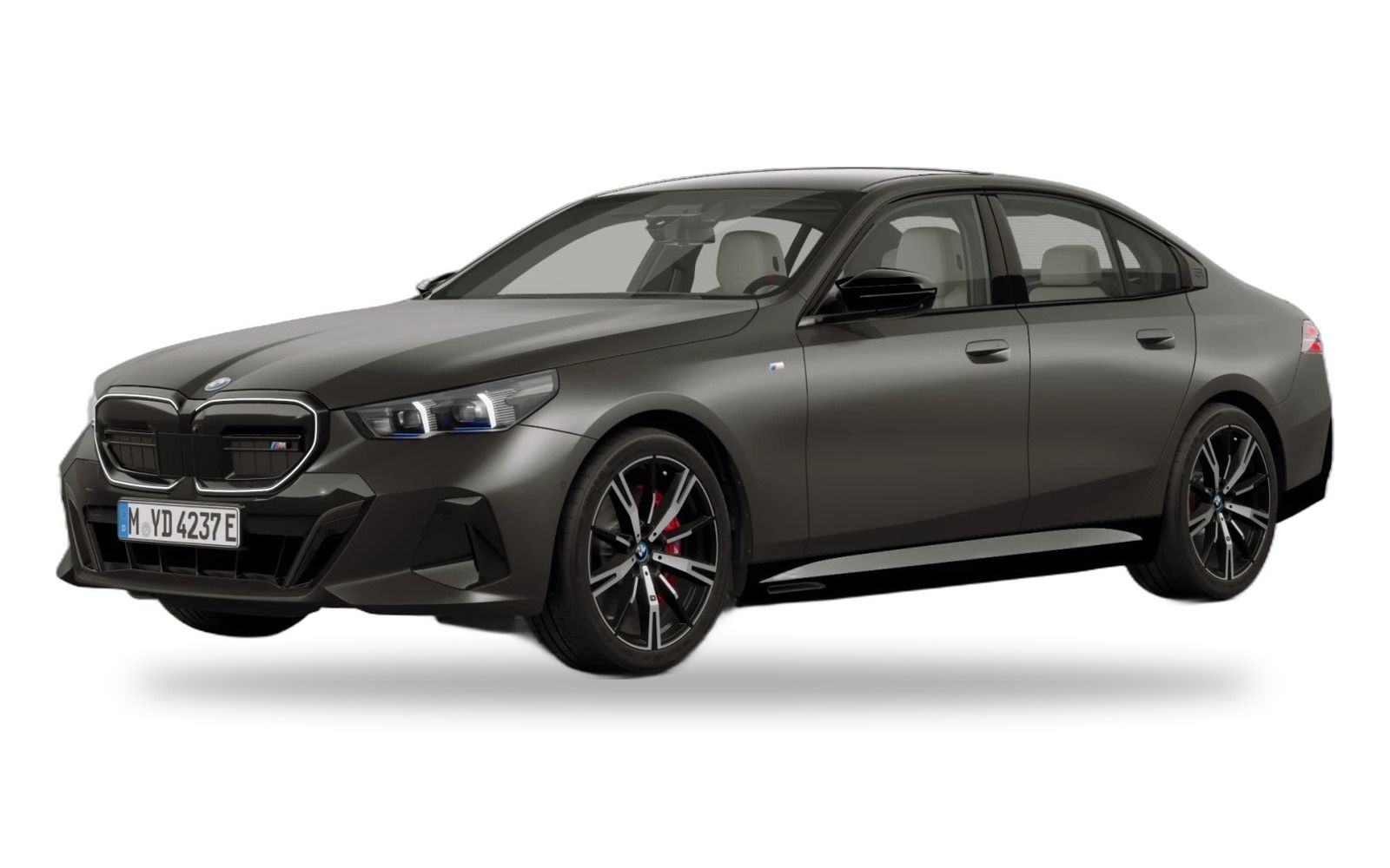 BMW i5 in BMW Individual Frozen Deep Grey Metallic