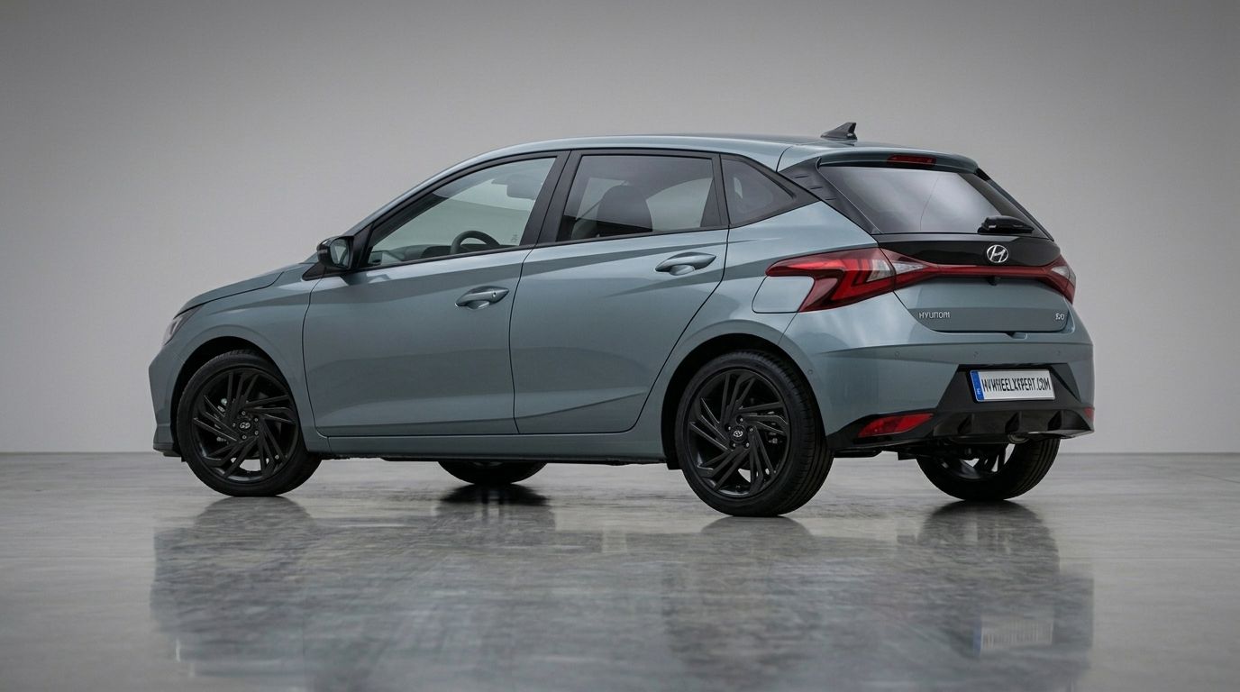 Hyundai i20 in Typhoon Silver