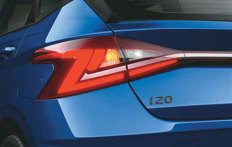 Hyundai i20 N Line — Z-shaped LED tail lamps