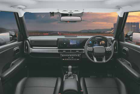 Hyundai Venue — VENUE Knight - all black interior with brass coloured inserts