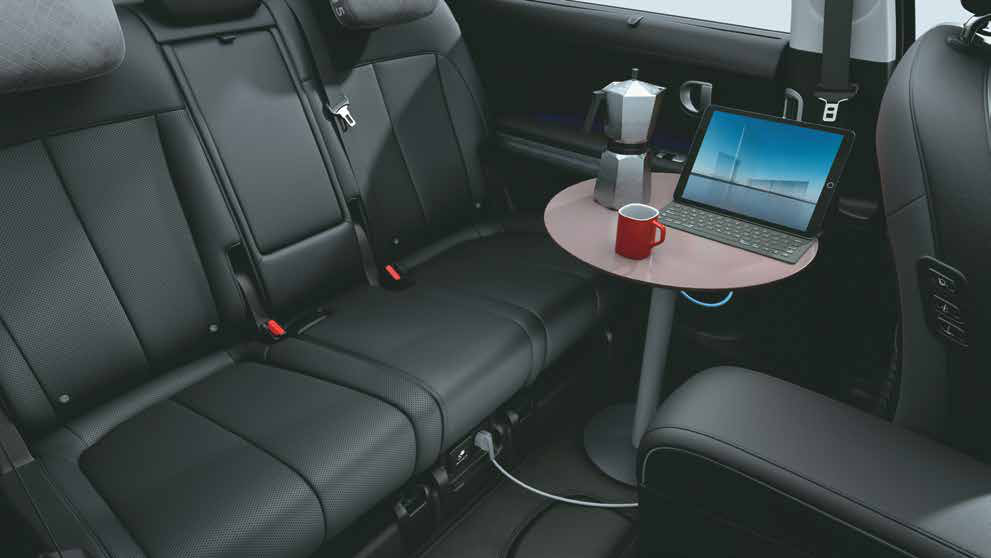 Hyundai Ioniq 5 — Rear power sliding seats with reclining function