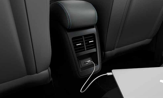 Tata Nexon EV, 45W USB type-C fast charging for front and rear