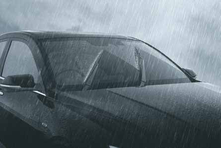Hyundai Verna — Rain-sensing wipers