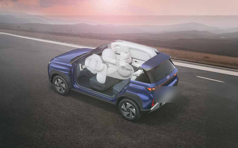 Hyundai Venue — 6 airbags standard