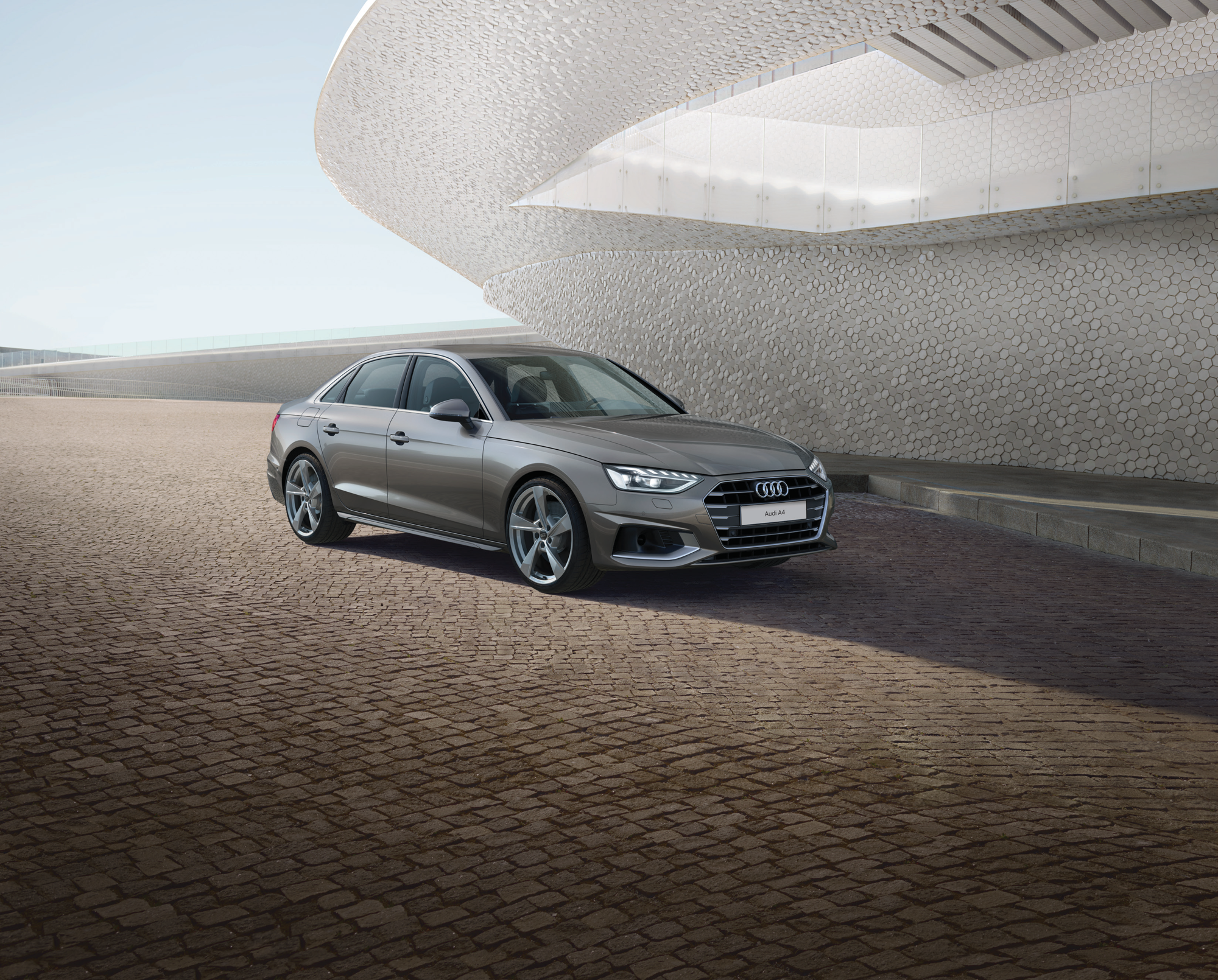 Audi A4 — Front three-quarter styling of the Audi A4 sedan
