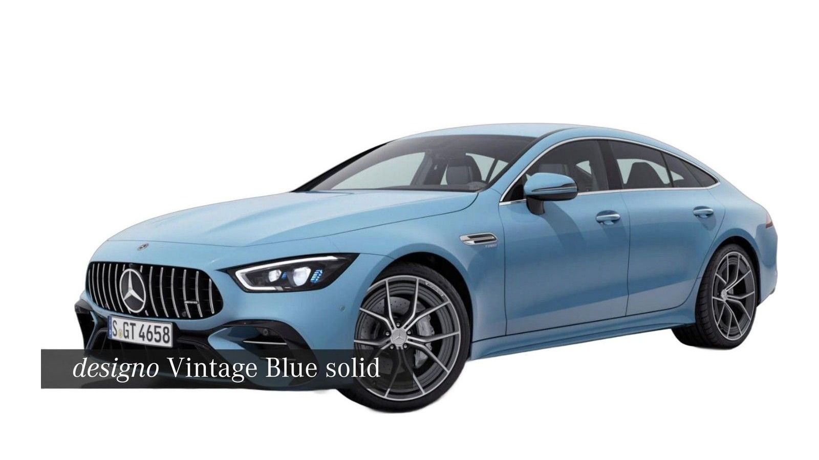 Mercedes-Benz Mercedes-AMG GT 63 S E Performance in designo Vintage Blue Solid