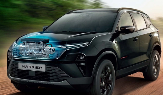 Tata Harrier, Harrier #DARK edition with all-black exterior and dark alloy wheels