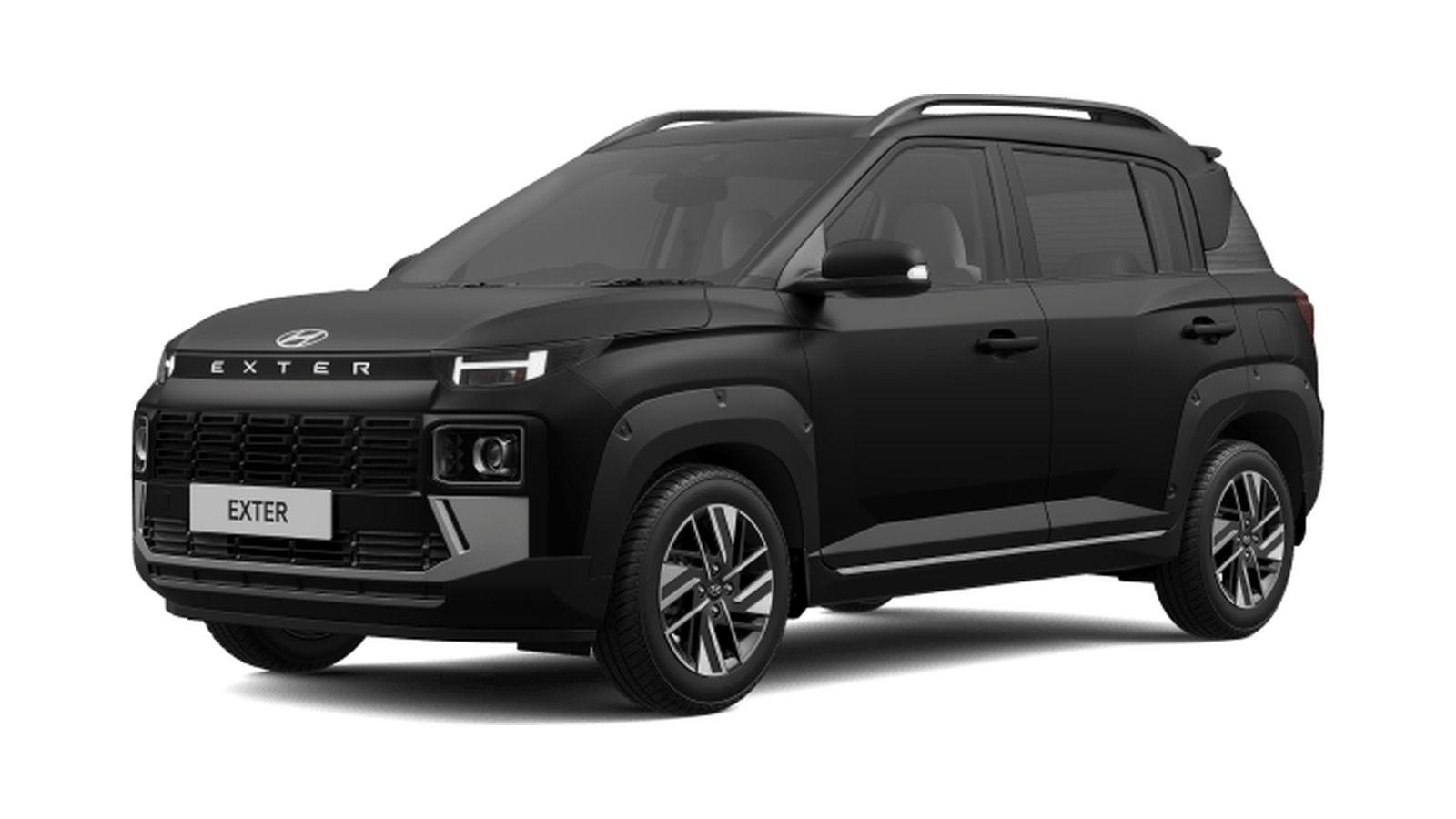 Hyundai Exter in Titanium Black Matte