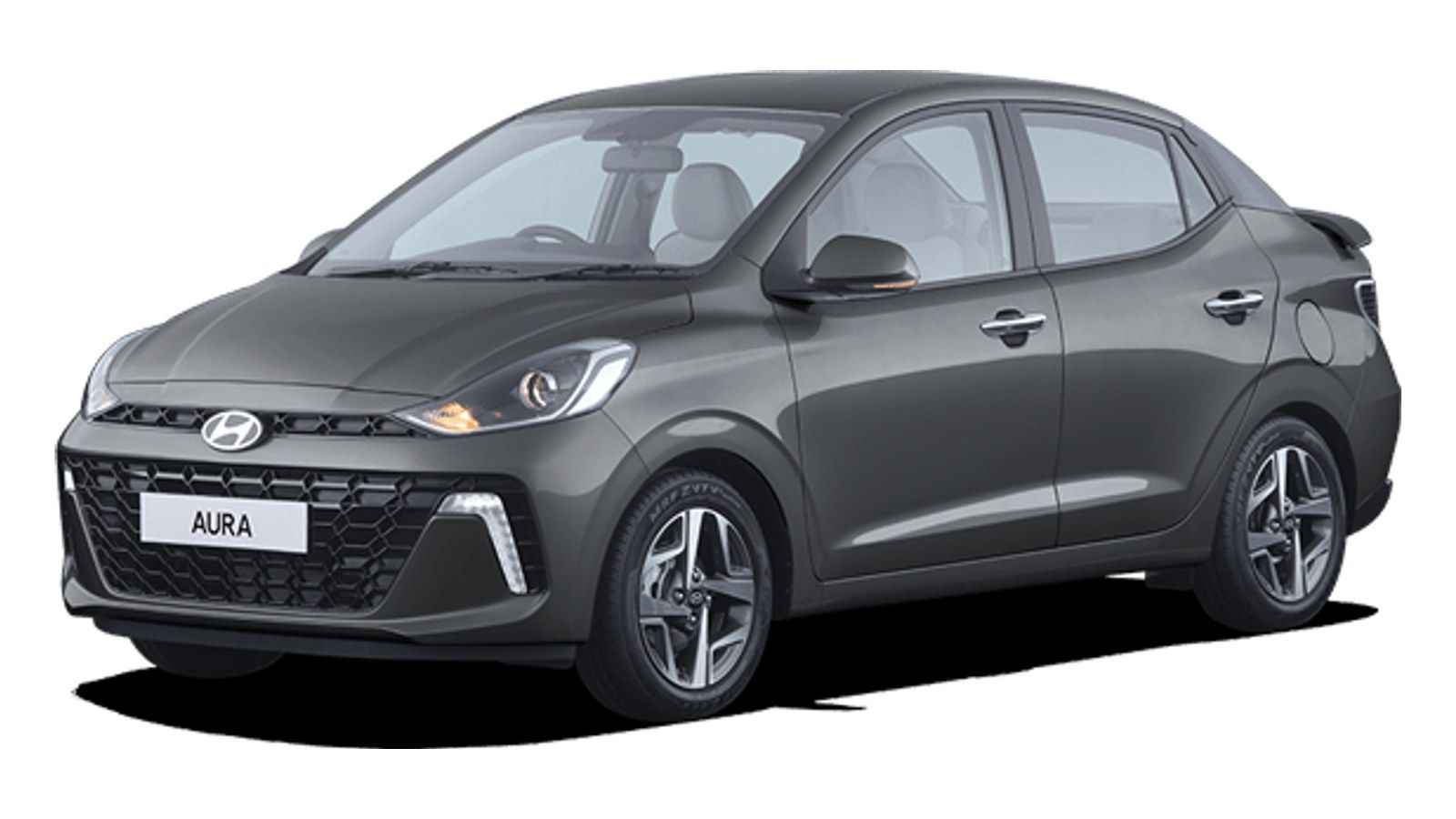 Hyundai Aura in Titan Grey