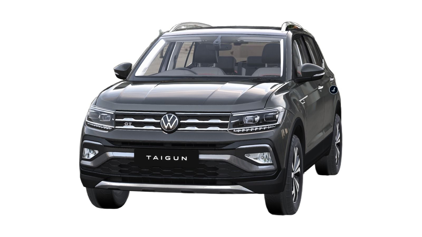 Volkswagen Taigun in Carbon Steel Grey