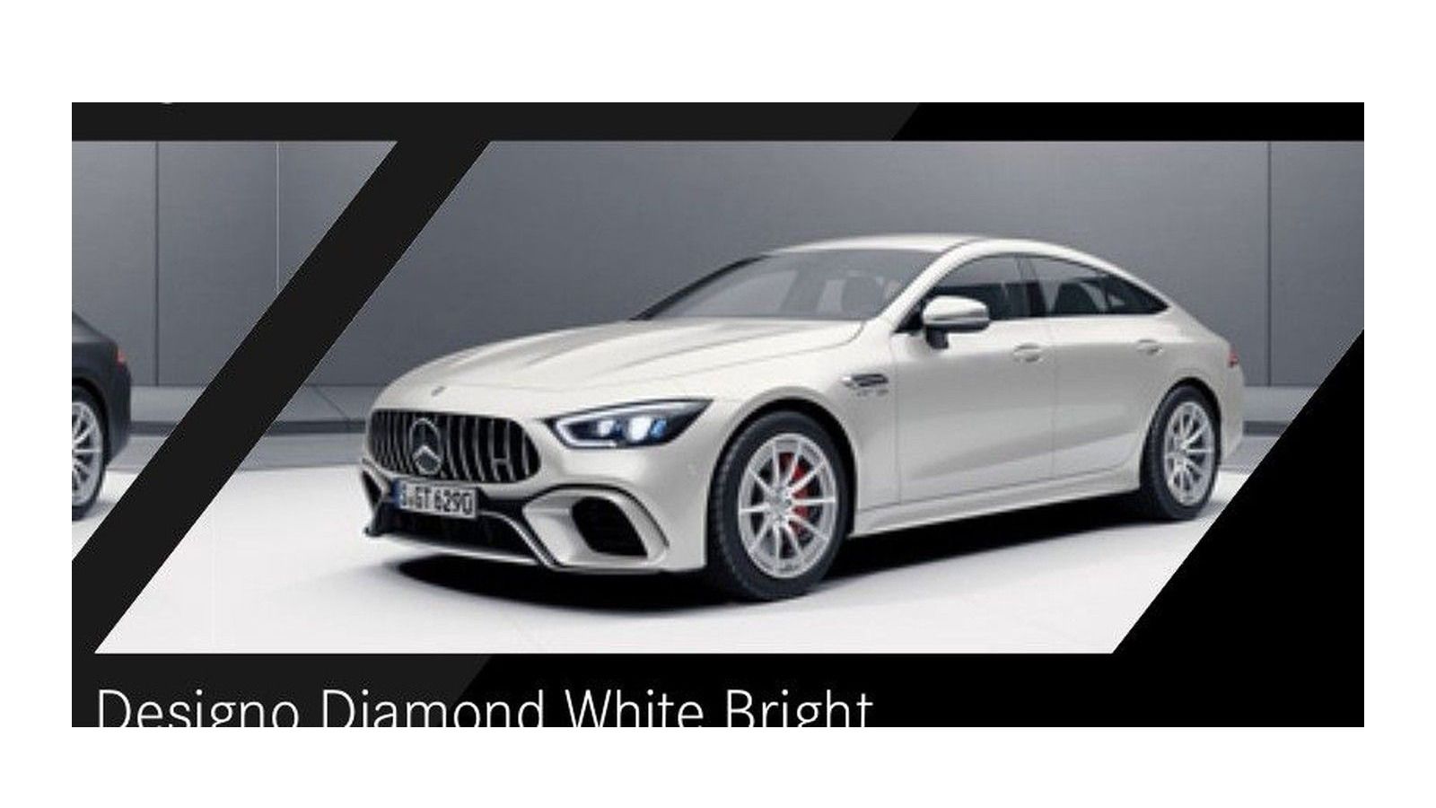 Mercedes-Benz Mercedes-AMG GT 63 S 4MATIC+ in designo Diamond White Bright