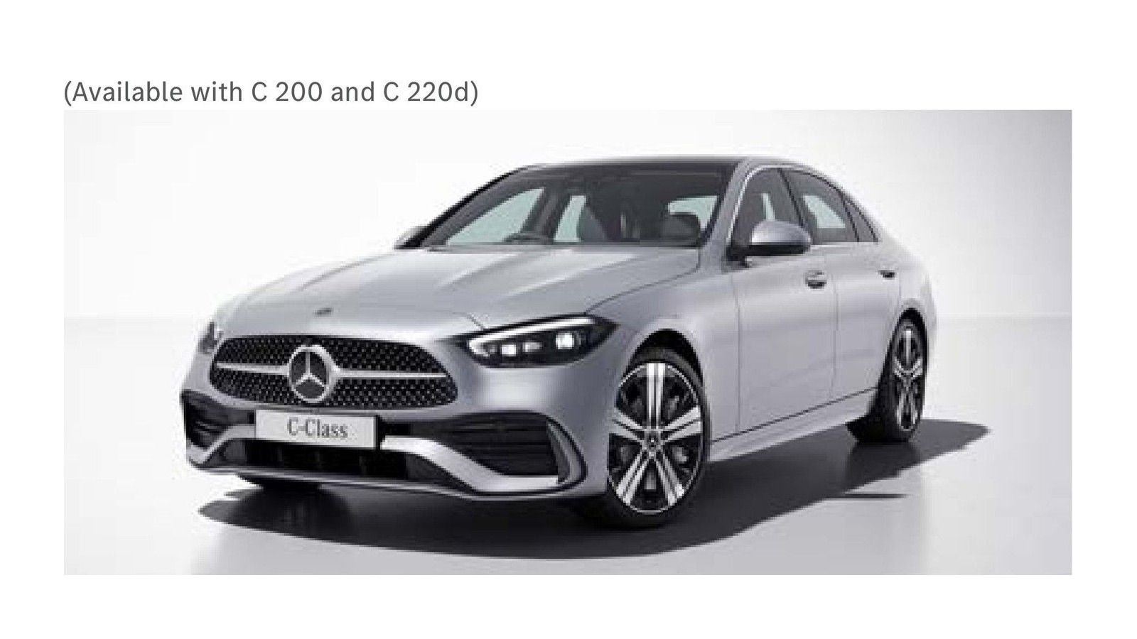 Mercedes-Benz C-Class in High-Tech Silver