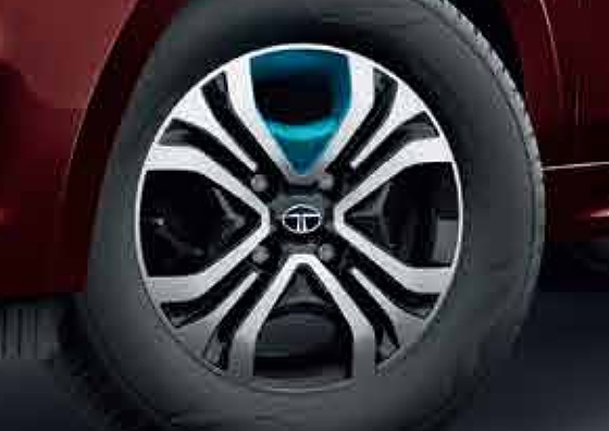 Tata Tigor EV, iTPMS monitors tyre pressure and alerts the driver when it drops low