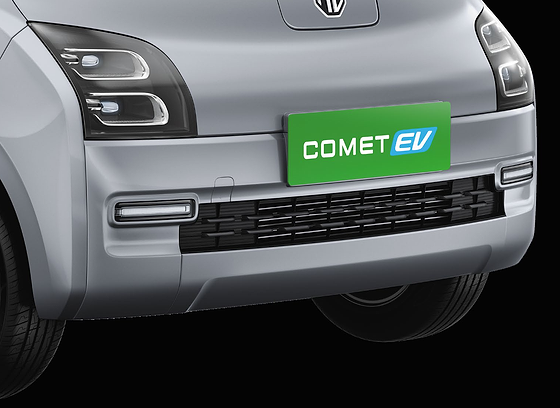 MG Comet EV, Front Horizon LED DRL light bar and headlamp cluster