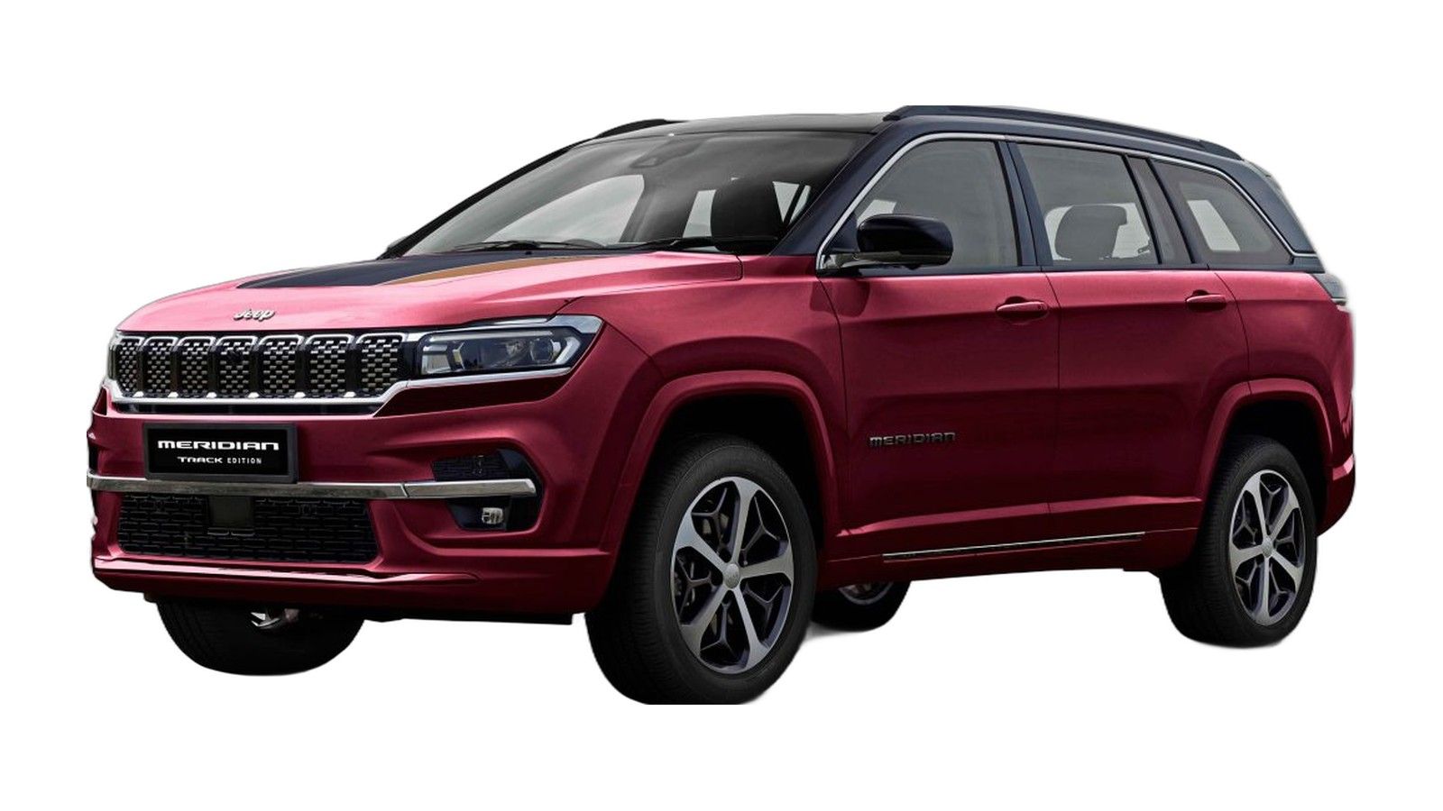 Jeep Meridian in Velvet Red