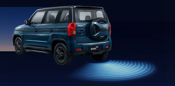 Mahindra Bolero Neo, Integrated rear view camera for easier reversing and parking