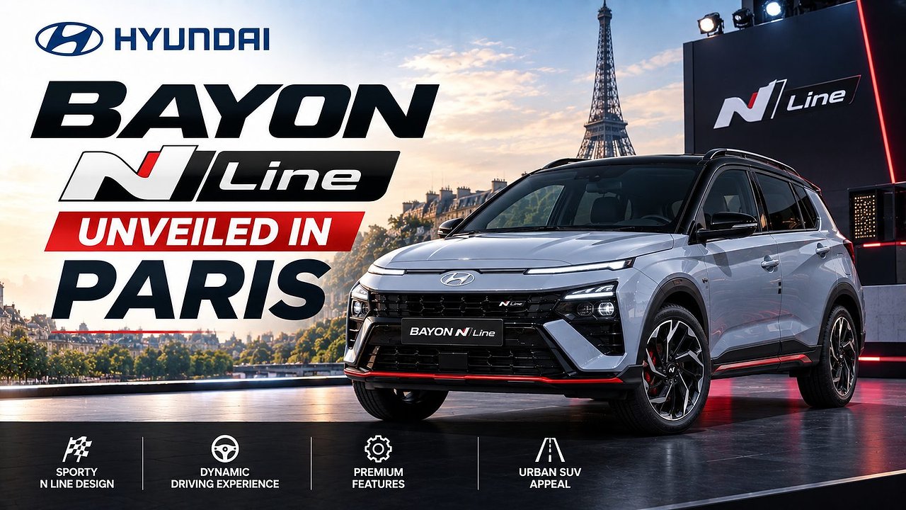 Hyundai Bayon N Line unveiled in Paris, but India misses the turbo